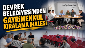 DEVREK BELEDİYESİ’NDEN GAYRİMENKUL KİRALAMA İHALESİ