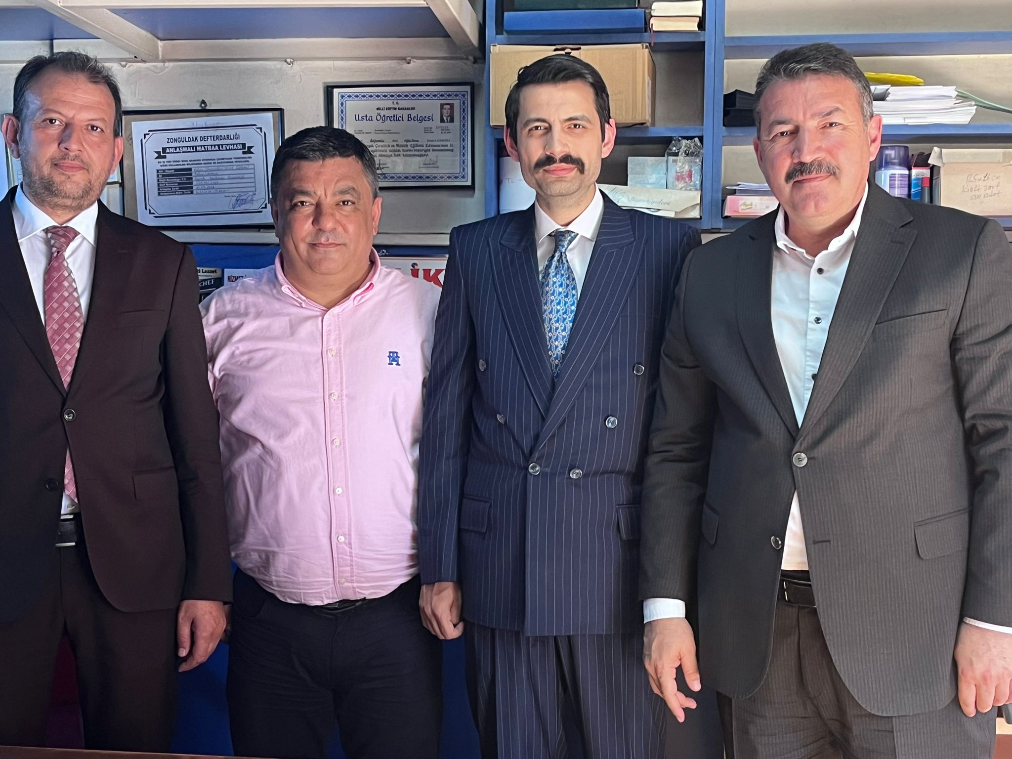 GAZETEMİZE ÜST DÜZEY ZİYARET
