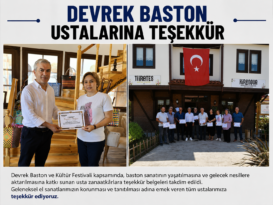 Devrek Baston Ustalarına Teşekkür