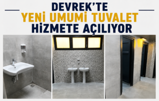 DEVREK’TE YENİ UMUMİ TUVALET HİZMETE AÇILIYOR
