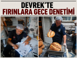 Devrek’te Fırınlara Gece Denetimi