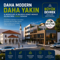 DEVREK BELEDİYESİ İŞ MERKEZİ PROJESİNDE İHALE SÜRECİ BAŞLIYOR