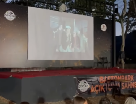 BastonPark’ta Açık Hava Sineması ve Eğlence Bir Aradaydı