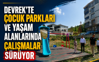 Devrek’te Çocuk Parkları ve Yaşam Alanlarında Çalışmalar Sürüyor