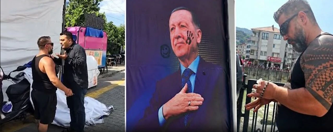 Devrek’te Erdoğan pankartına yönelik olayda Ufuk Ören tutuklandı