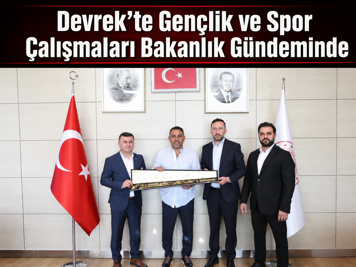 Devrek’te Gençlik ve Spor Çalışmaları Bakanlık Gündeminde